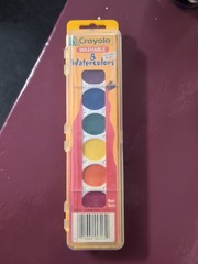 Vintage 1995 Crayola Water Color Paints