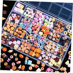 3D Mix Assorted Color Nail Charms Acrylic Multi Cute Nail Art Cartoon Candy