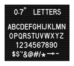 Letters for Felt Letter Boards 300 Pieces Including Characters Numbers & Symb…