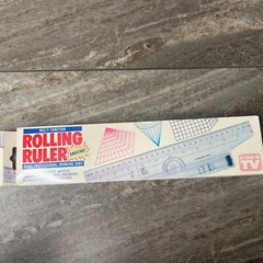 Multi Function ROLLING RULER (As Seen On TV) for Students, Artists