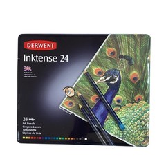 Derwent Inktense 24 Pencils & Staedtler Karat Aquarell 12 Watercolor Pencils