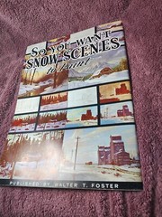 So You Want Snow Scenes To Paint by Mannie Gonsalves Walter Foster #126