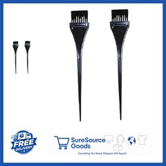 Long Tail Dye Brush for Hair Color Application Precision Black Nylon Bristles