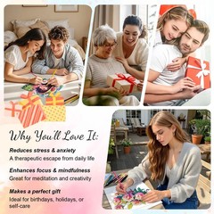 Adult Coloring Book for Women, Coloring Books for Adults Relaxation, Spiral B…