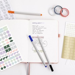 &And Per Se Dotted Journal Supplies – Journaling Kit with Dotted Notebook, St…