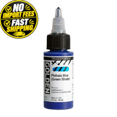 High Flow Acrylics by 1 Ounce (Pack of 1), Blue,Golden,Green,Transparent