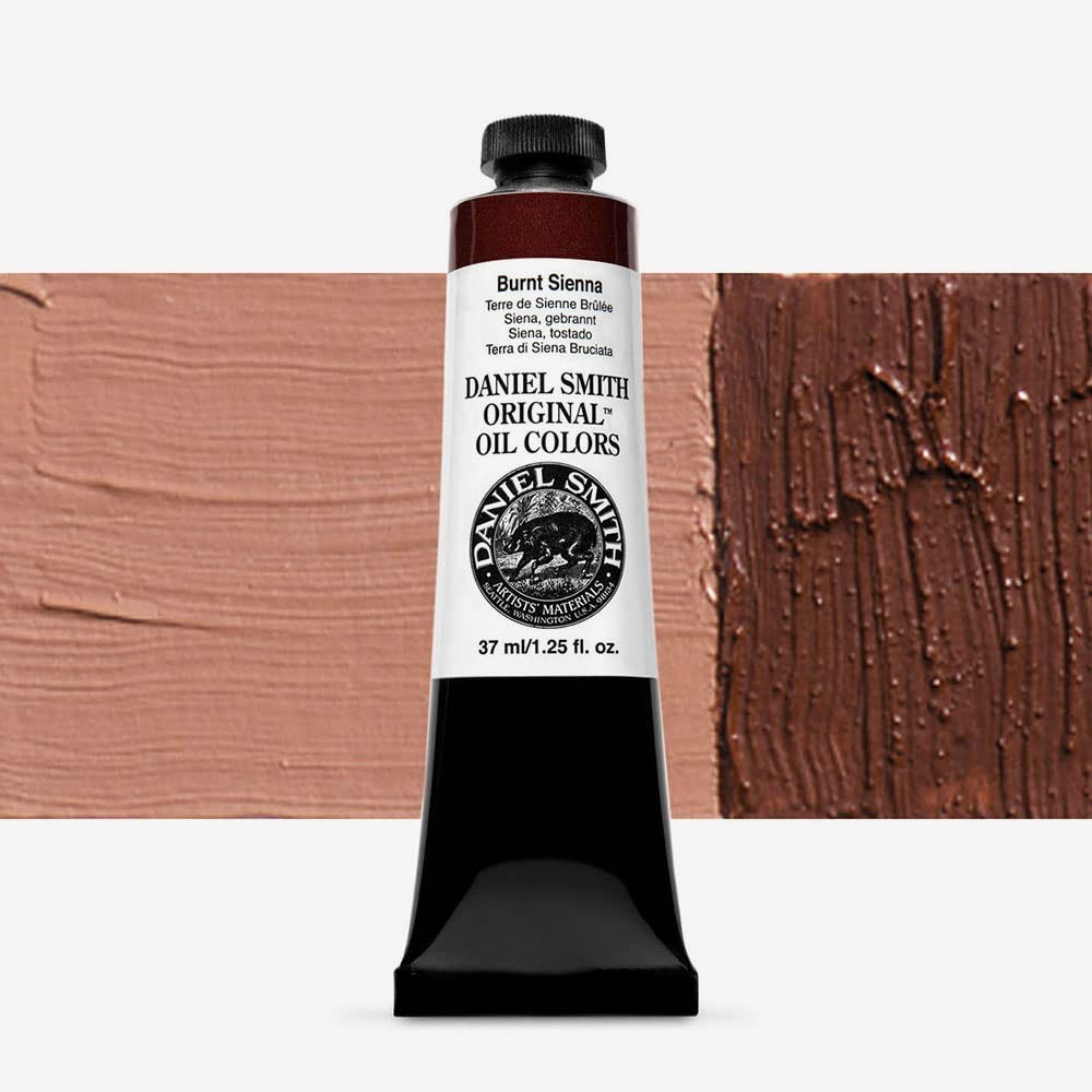 Original Oil Color Paint, 37ml Tube, Burnt Sienna , 284300002