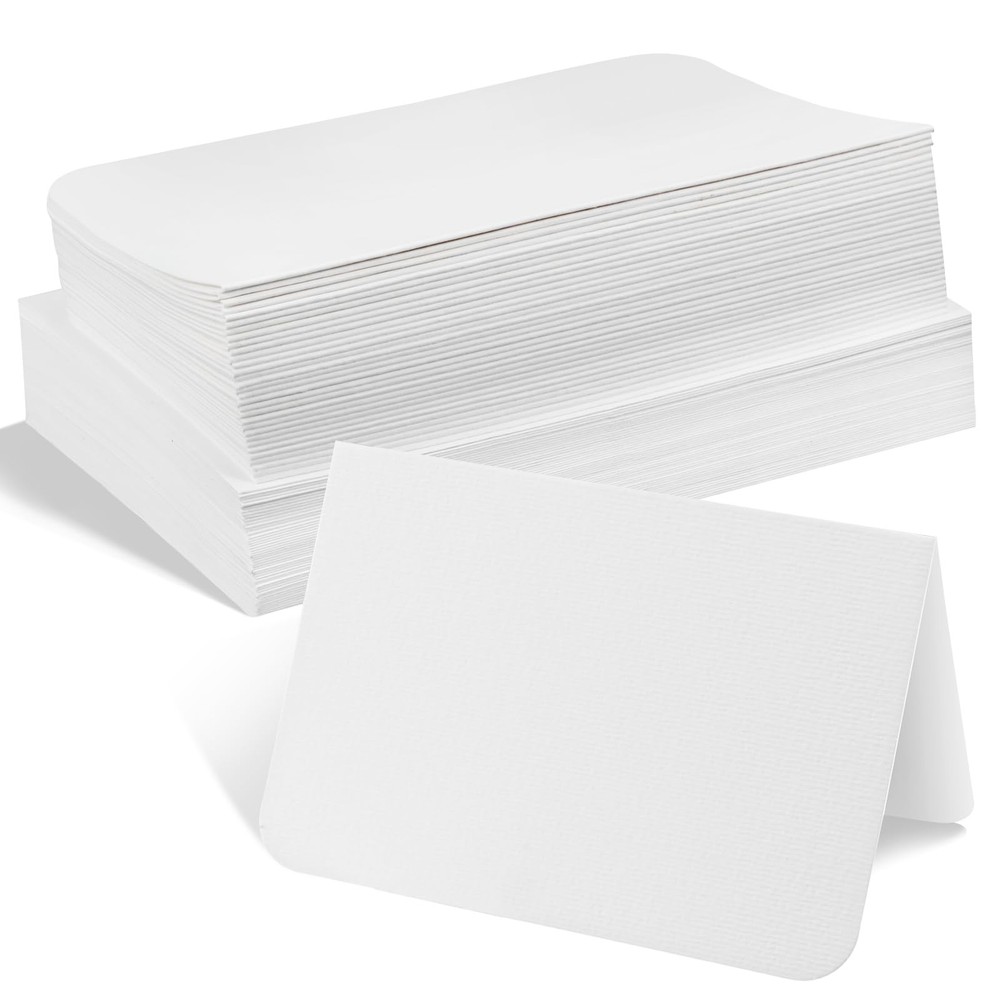 Blank Watercolor Cards with Envelopes Set 100 PCS 5×7 Inch 140lb Cotton