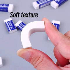 1/10/30Pcs 2B Eraser Clean and Mess Free Student Exam Office Sketch Soft Eraser