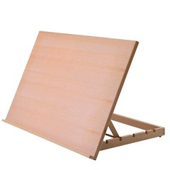 Falling in Art Extra Large 5-Position Wood Drafting Table Easel Drawing and