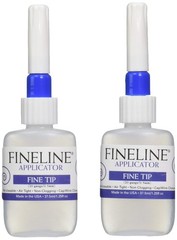 Fineline 20 Gauge Applicator Bottle Precision Glue Paint Oil Empty 2 PCS