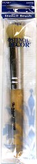 Plaid Stencil Decor Stencil Brush 5/8″
