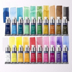 Quality Cotman 20-Color Watercolor Set – Ideal for Interior & Exterior Art