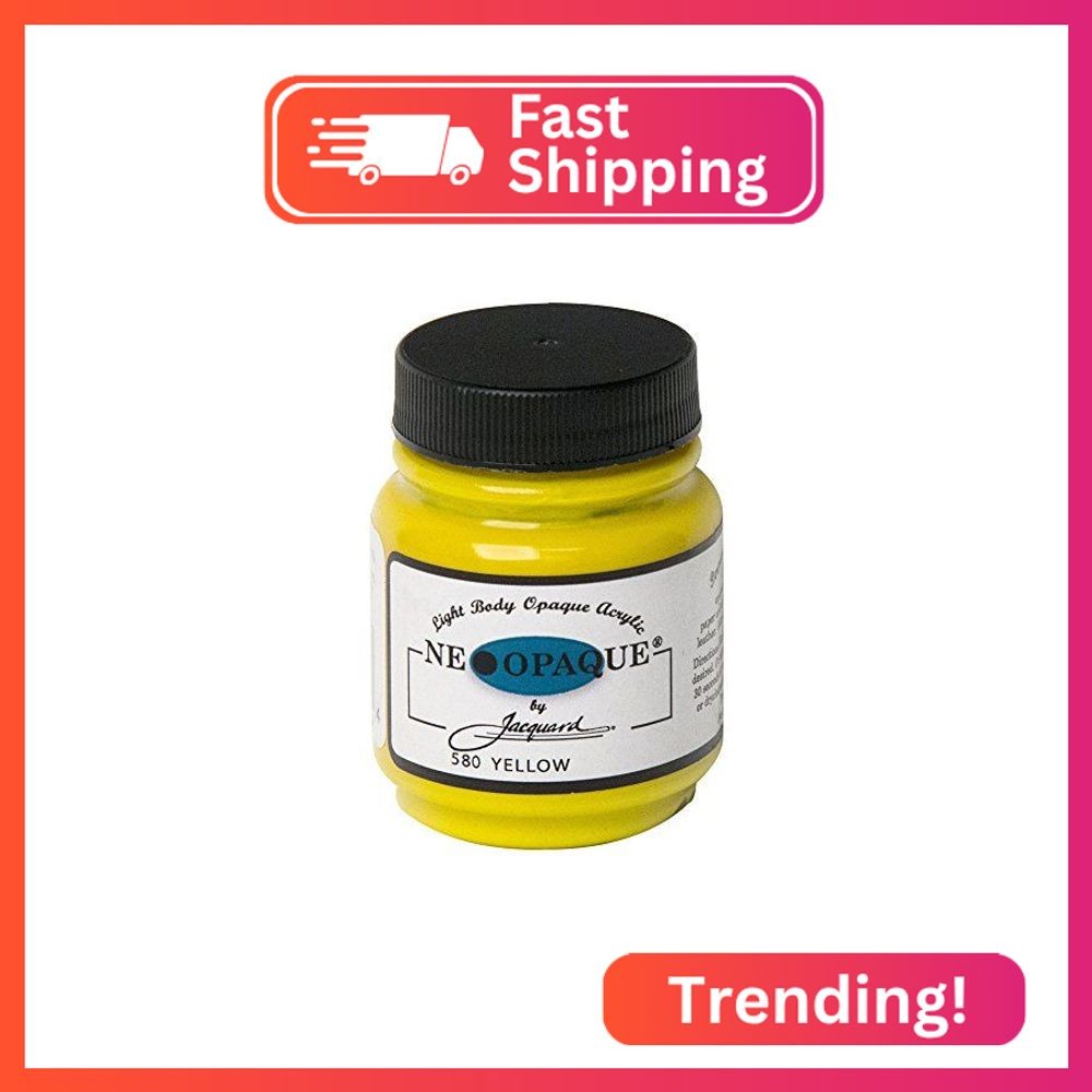 Neopaque Acrylic Paint 2.25 Ounces- Yellow