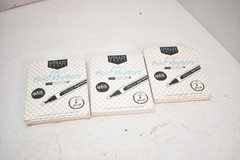 UTILLO CRAFT Acrylic Paint Markers White 2-3mm Medium Tip Lot Of 3 8-Pack