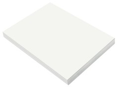 Construction Paper 9×12 inch White 100 Sheets for Art Craft Projects