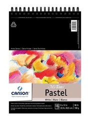 Canson Mi-Teintes Pastel Pad With Interleavings – white 9 in. x 12 in.