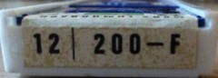 Staedtler Mars Vintage Lumograph Drawing Leads F 12 Leads per Lead Box 200-F