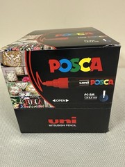 POSCA PC-5M Paint Marker Pen Set Multicolor Solid Finish 10 SETS of 8 Markers