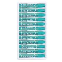 Blue Green Oil Pastels, 48Pcs Soft Oil Crayons Creamy Pastels Stick Art