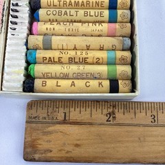 Vtg Sakura Cray-pas Crayons 16 Oil Color Sticks Japan XKP16