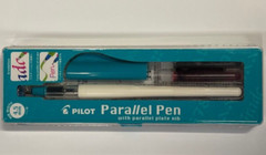 Pilot Parallel Pen Medium 4.5mm Fountain Pen Metal Plate Calligraphy : NEW SIZE!