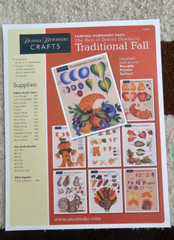 Donna Dewberry’s Painting Worksheet Pack:Traditional Fall & Halloween Mag/Magnet