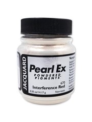 Jacquard Pearl Ex Pigment Powder 0 5 oz Interference Red Loose Mica Powder Epoxy