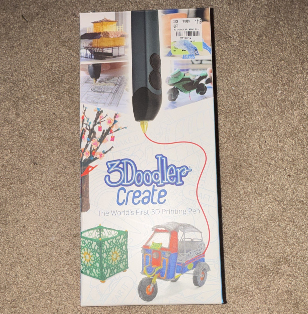 3Doodler Create 3D Printing Pen Set – Black and Gray 3D Printing Pen
