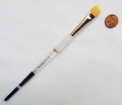 Royal Soft Grip Gold Taklon Artist – Craft Comb Paint Brush -1/2″, 3/8″, or 1/4″