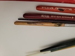 Lot Vintage Misc. Artists Paint Brushes – 18 Brushes