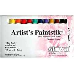 121501 Shiva Oil Paintstik, Student Colors, Set of 12