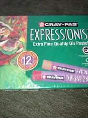 Sakura CRAY-PAS EXPRESSIONIST Extra Fine Quality Oil Pastels Pack of 12