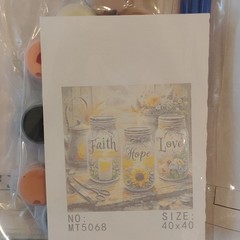 Paint By Number Canvasset Of 2