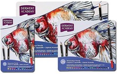Brand new Derwent Academy Watercolor Pencils 36 Tin Original