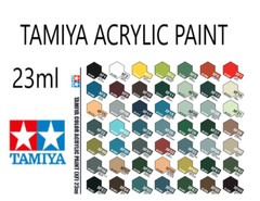 Tamiya Acrylic Paint (Large) 23ml Bottles XF-1 to XF-71 Colors/Flats