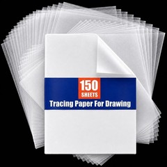 Tracing Paper for Drawing Trace Paper -PSLER 150 Sheets Translucent