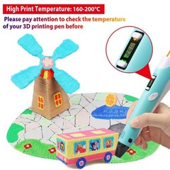 3D Pen Filament Refills PLA 30 Colors 3D Printing Pen Filament 1.75mm for Kids