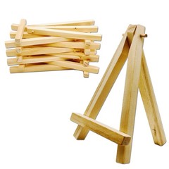 XYSMZM 10 Pcs 5 Inch Mini Wood 3 inches x 5 inches, Natural wood color
