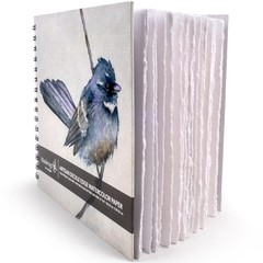 Tear Out Watercolor Journal – 8″ x 8″ – Premium Art Journal with Handmade Dec…