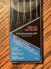 PRISMACOLOR Premier Illustration Markers 5 Pack Assorted Tip 005, 01, 03, 05, 08