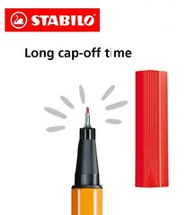 Stabilo Point 88 Fineliner Pen 0.4mm 10 pieces Solid Color for Notes and drawing