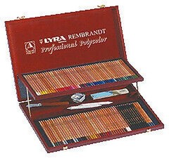 POLYCOLOR Lyra L2004200 Rembrandt Prestige Wood Box