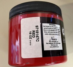 Nasco Water-Soluble Block Printing Ink 16-Ounce each CHOICE OF COLOR