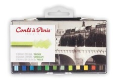 Conte Carres Crayons – 12 Landscape Colours
