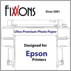 Ultra Premium Glossy Inkjet Photo Paper 24″ x 100′ for Epson