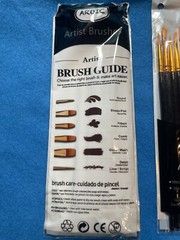 4 Sets -Premium Assorted Artist Paint Brushes Set, 10 Pieces In Each Set, Aroic