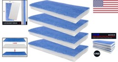 High Density Airbrush Spray Booth Filter Set – Pack of 4 for Optimal Performance