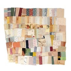 360 Sheets Vintage Scrapbook Paper Retro Journaling Supplies for Crafts Collage
