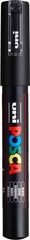 Posca PC1M.24 Acrylic Paint Marker Extra Fine Black Paint Pen 0.7mm Tip